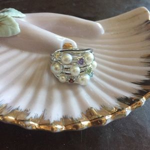 Sterling Silver and Semi-Precious Ring. NWOT.